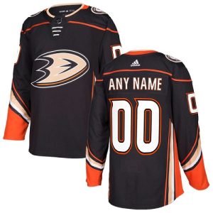 NHL Anaheim Ducks Trøye Custom Hjemme Svart Authentic
